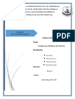 Inteligencias Múltiples Del Gerente