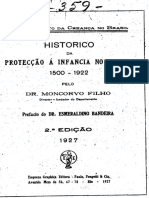 21 Moncorvo Filho Arthur Historico Da Protecao A Infancia