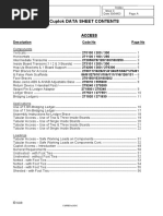 Cuplok Data Sheet Contents: Description Code No Page No