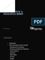 Writing A Research Brief - Dec 06