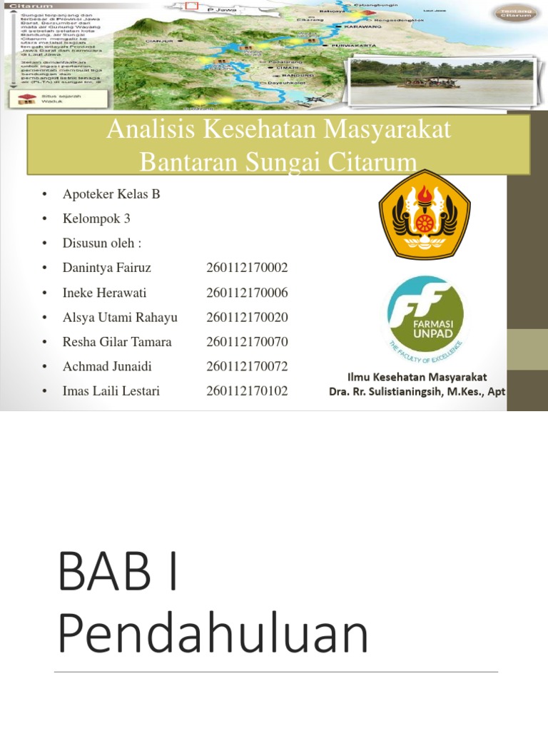 Analisis Kesehatan di Bantaran Citarum | PDF