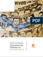 2018 Informe Desaparción Forzada en Honduras (Presentado Al Comité Contra Desaparición Forzada NU) PDF