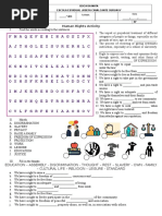 Human Rights Wordsearch