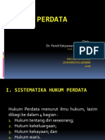 Sistematika Hukum Perdata