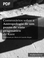 Comentários sobre a Antropologia de um ponto de vista pragmático