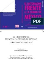 El Historiador Frente A La Ciudad de Mex PDF