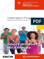 Hallen Sport Programm