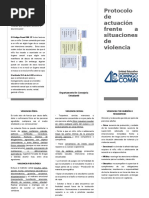 Triptico Protocolo de Violencia
