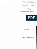 Discursos Del Cuerpo. Szyniak, David PDF