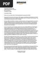 Amazon response to the FCC 