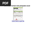 Download Download format nota penjualan exceldocx by abie cacink SN380491180 doc pdf