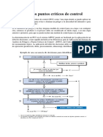 Establecer Los Puntos Críticos de Control