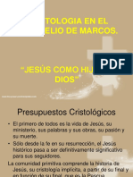 Cristología en El Evangelio de Marcos