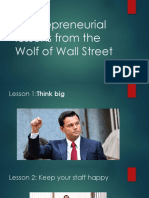 5 Entrepreneurial Lessons From The Wolf of Wall Street