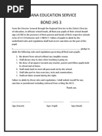 GES Letter Samples for Teachers | PDF