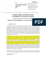 Convencion Internacional de Las Personas Con Discapacidad