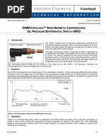 DWM C ™ S - H C O P D S Ops2: Opeland EMI Ermetic Ompressors IL Ressure Ifferential Witch