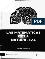 Las Matematicas de Las Naturaleza 1