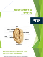 Patología Del Oído Externo