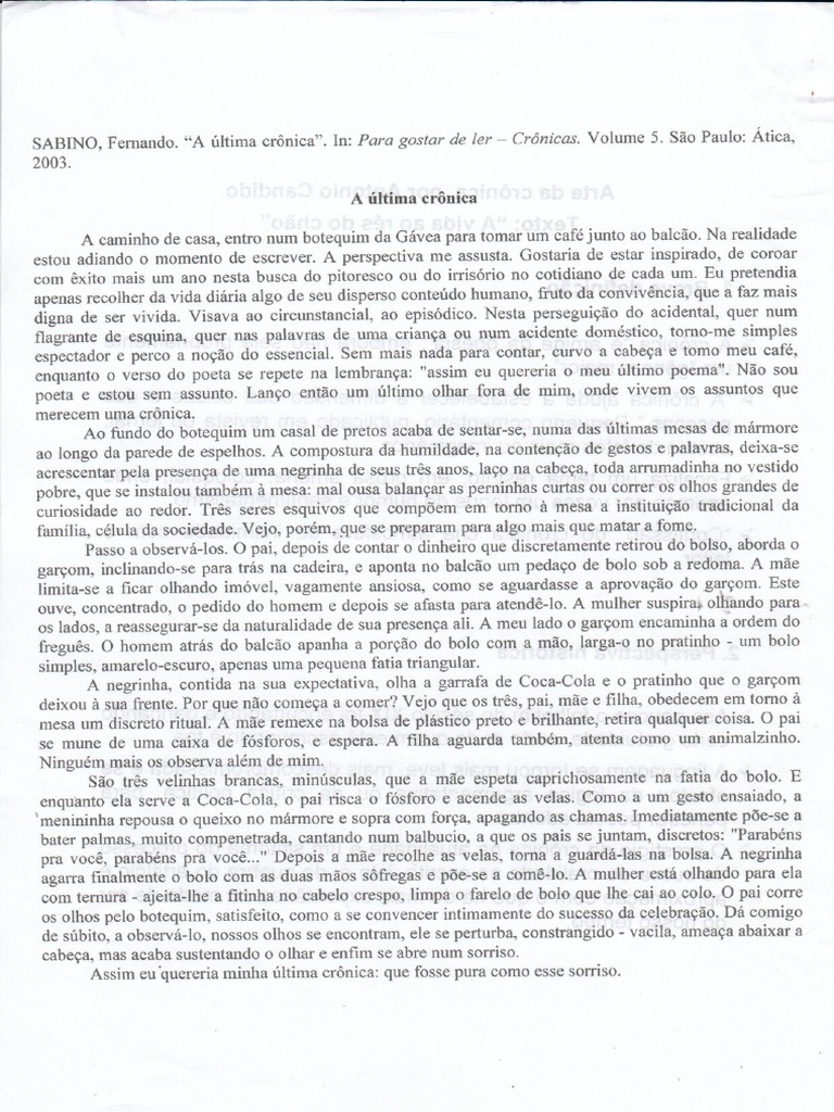 A falta que a crônica de Fernando Sabino nos faz - Pensar - Estado de Minas