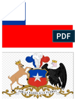 Bandera y Escudo de Chile