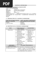 Sesion de Aprendizaje n 26