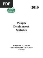 Download Punjab Development Statistics 2010 by Muhammad Kashif SN38050614 doc pdf