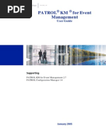 PATROL Knowledge Module for Event Management User Guide_2.7