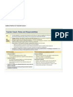 Profile for a Teacher and HM Coach- MCGM School Improvement