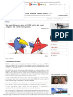PSDB e PT (Centro-esquerda)