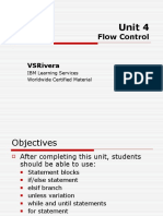 PERL Unit 4 Control Flow