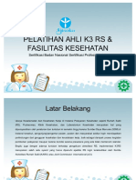 Pelatihan Ahli K3 Fasilitas Kesehatan BNSP-1