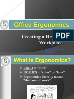 Office Ergonomics Powerpoint