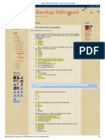 Belajar Teknologi Informasi - Contoh Soal Dan Jawaban