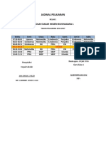 Jadwal Pelajaran: Sekolah Dasar Negeri Buninagara 1