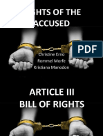 Rights of The Accused