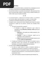 La Imaginación Histórica