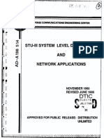 Stu-Iii System Level Description: - Network