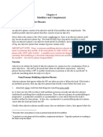 Modifiers and Completements PDF