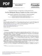 On Size Multipartite Ramsey Numbers For Stars Versus Cycles: Sciencedirect