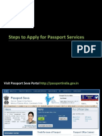 Steps To Apply For Passport Services
