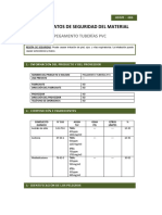 HDSM 486 Pegamento Tuberías PVC