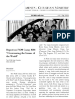 FCM Newsletter 2008 - V3 (Jul-Sep 08)
