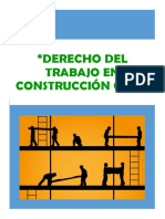 Derecho Del Trabajo en Construcción Civil