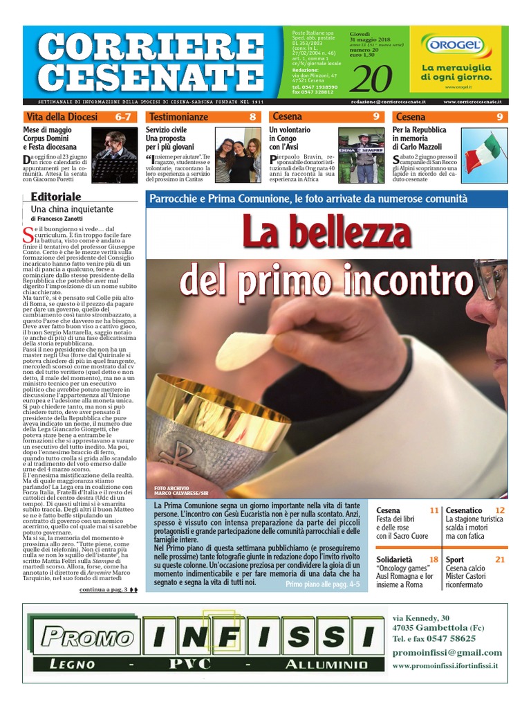 Corriere Cesenate 20-2018 | PDF, image size:768x1024
