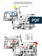 Peta Lokasi Jalur Evakuasi Karyawan Office 8 Di Lantai Ground Menuju Assembly Point Jl. Senopati Dalam