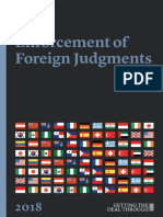 GTDT Enforcement of Foreign Judgment 2018 - SyCipLaw Philippine Chapter