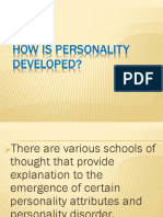 How Is Personality Developed