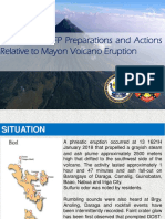 BRIEFER On BFP Preparations and Actions Relative To Mayon Volcano Eruption