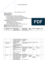 Proiect Didactic Clasa A II-A